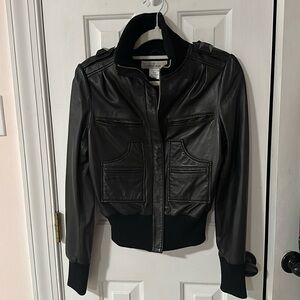 By Marlene Birger Napa Leather Jacket Size Small S